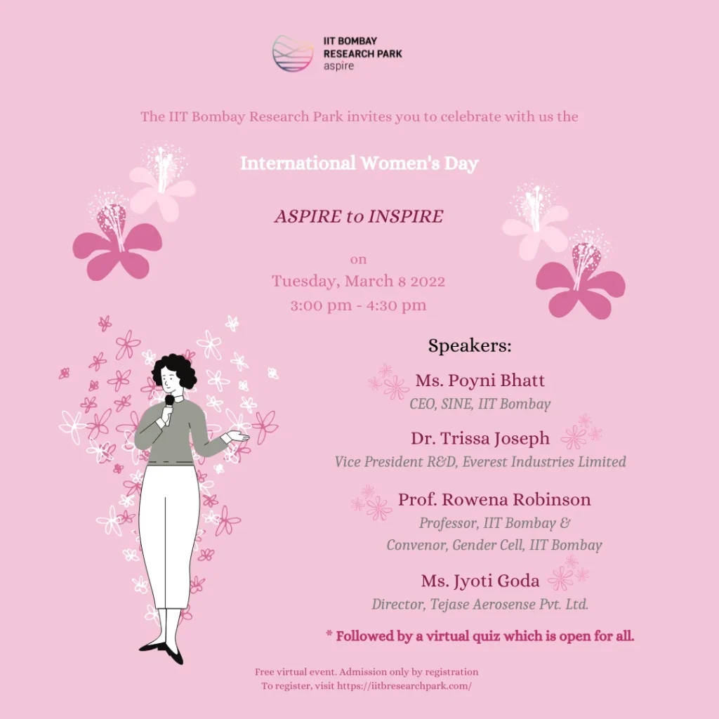 Women’s Day Celebration 2022 – ASPIRE to INSPIRE